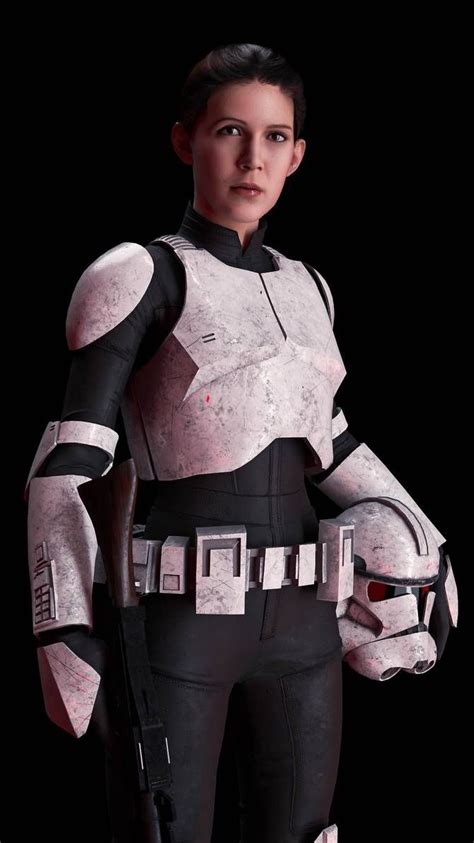 female clone star wars|are there female clone troopers.